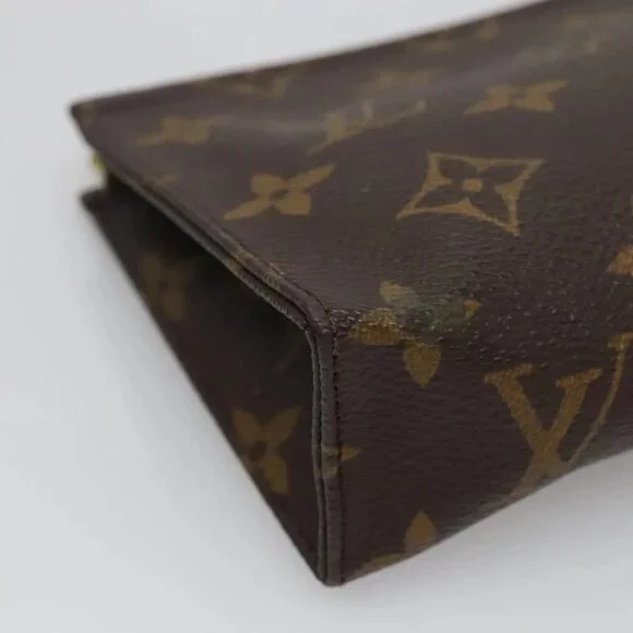 LOUIS VUITTON Monogram Poche Toilette 15 Pouch M47546 LV Auth 139378 - Picture 5 of 16
